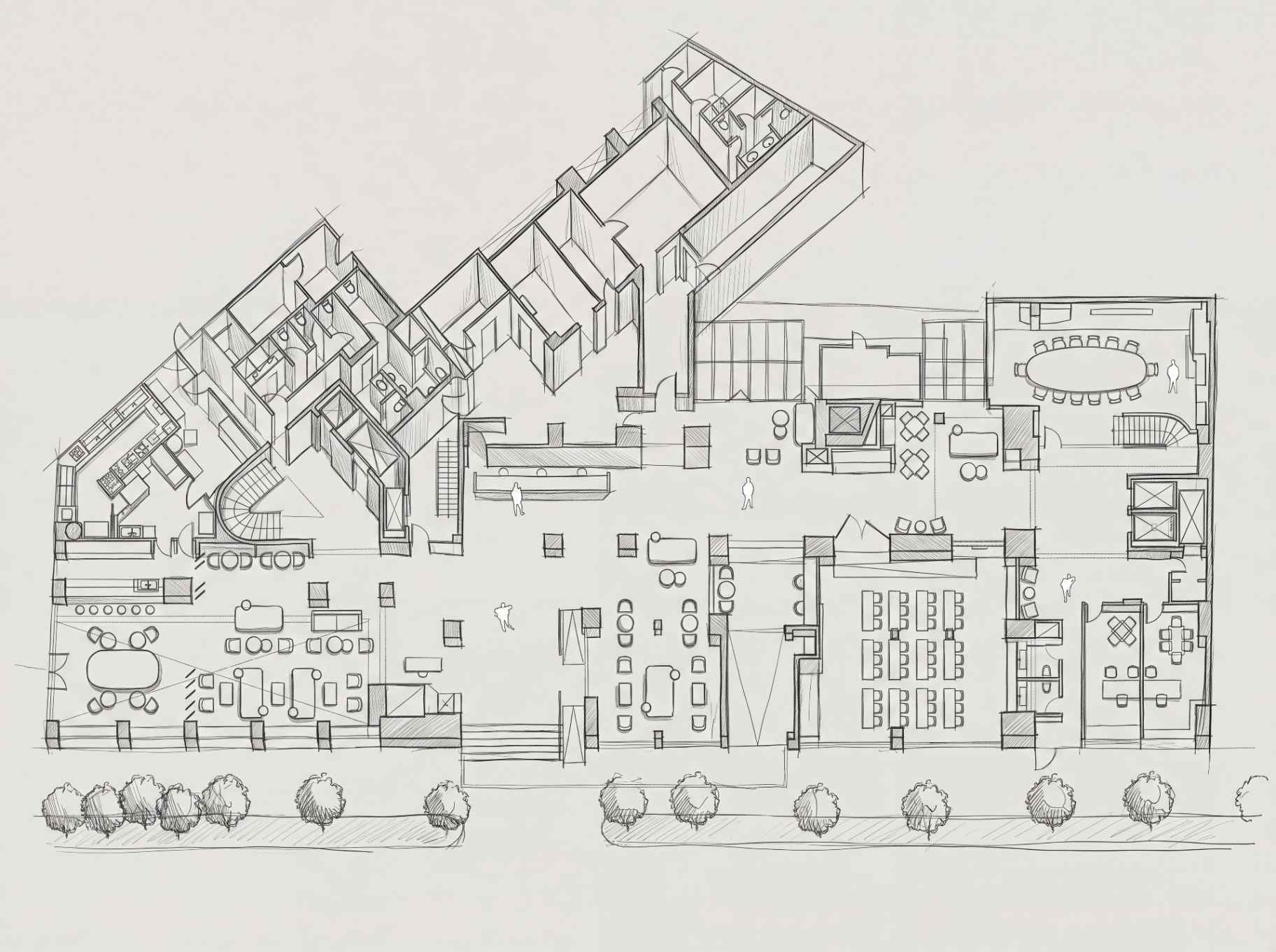 Architectural sketch
