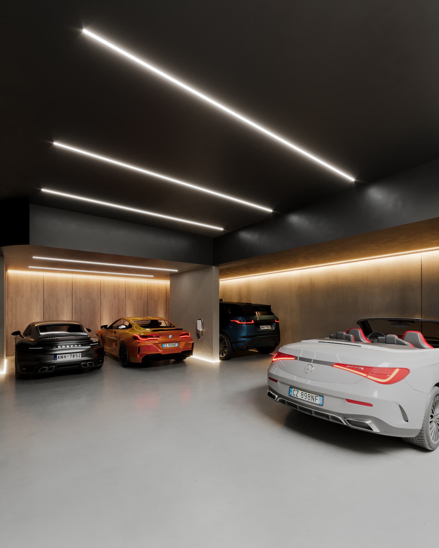 Automotive gallery — linear precision